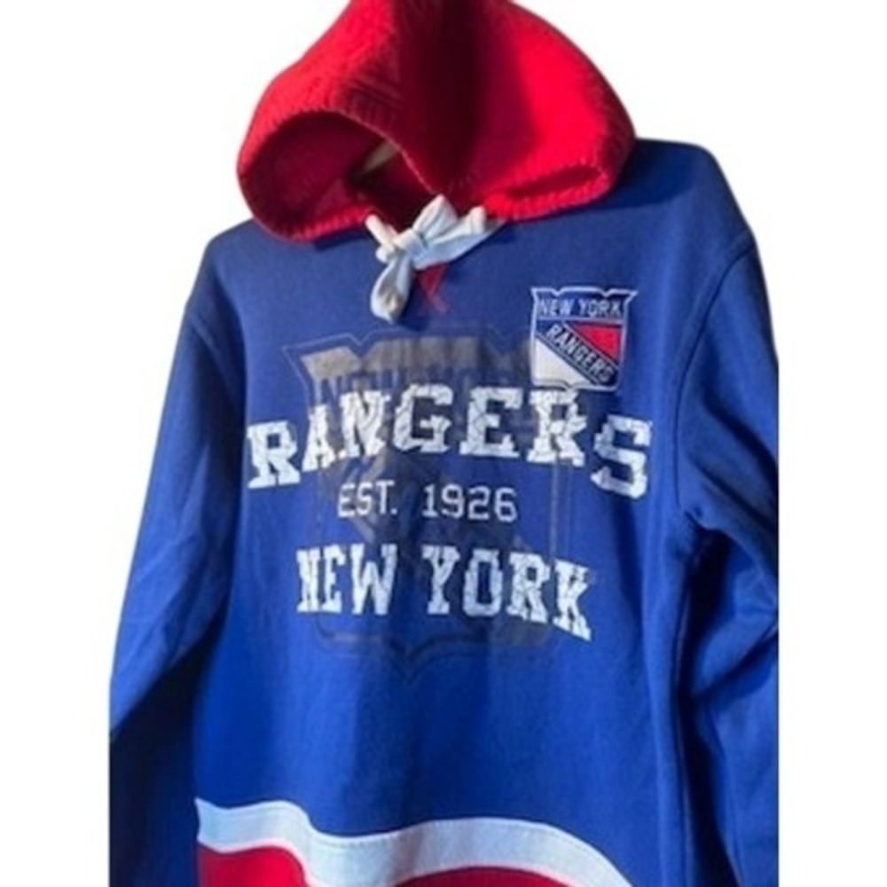 New York Rangers NHL G-III Sports by‎ Carl Banks Hoodie Mens Pullover Small